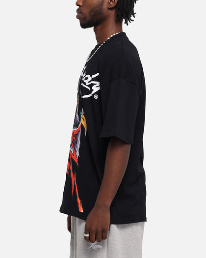 Ed Hardy Lightning T-Shirt Black