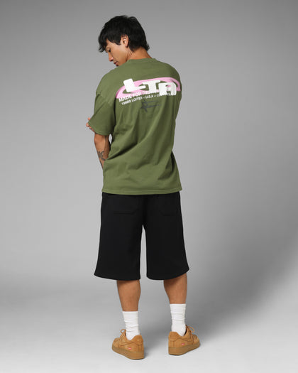 Loiter Shadowmark T-Shirt Olive Green