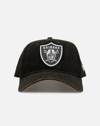 New Era Las Vegas Raiders 'Washed Metallic' 9FORTY A-Frame Snapback Official Team Colors