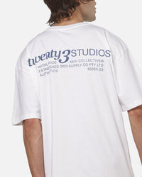 XXIII Collectives T-Shirt White/Navy