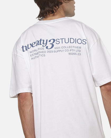 XXIII Collectives T-Shirt White/Navy