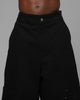 Loiter Utility Cargo Shorts Black