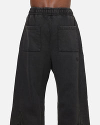 Saint Morta Crested Wing Sweatpants Washed Black