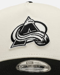 New Era Colorado Avalanche 'Easy Chrome Black' 9FORTY A-Frame Snapback Chrome/Black