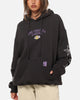 Mitchell & Ness Los Angeles Lakers Blackletter Champs Box Hoodie Washed Black