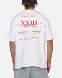 XXIII Utilities T-Shirt White/Red