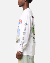 Iron Maiden World Slavery Tour Long Sleeve T-Shirt White
