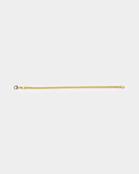 House Of Auric 3.7mm Franco Bracelet 18k Gold Vermeil