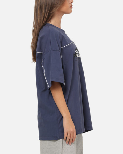 Carre Athletic Crew T-Shirt Vintage Navy