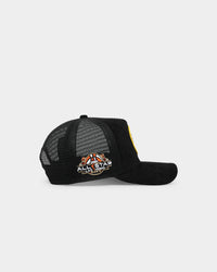 New Era Women's Los Angeles Sparks 'WNBA All Star' 9FORTY A-Frame Trucker Snapback Black
