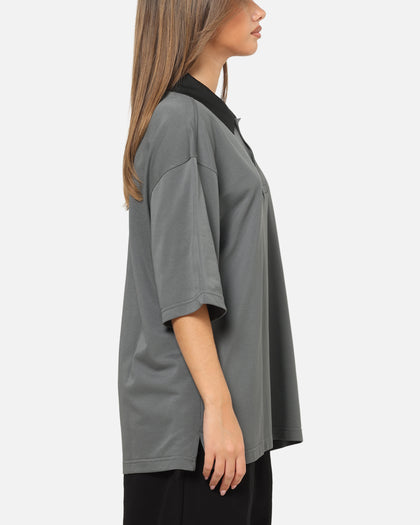 Jordan Brooklyn Polo Top Iron Grey