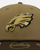 New Era Philadelphia Eagles 'Salute' 9SEVENTY Snapback Olive