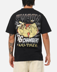 Wu Tang Clan Swarm T-Shirt True Black