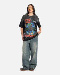 Nas The World Is Yours T-Shirt Washed Black