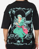 73Studio X One Piece Zoro Vintage T-Shirt Off Black