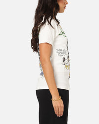 Ed Hardy Wolf Vintage T-Shirt Off White
