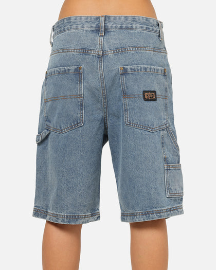 Carre Carpenter Jorts Mid Blue Wash