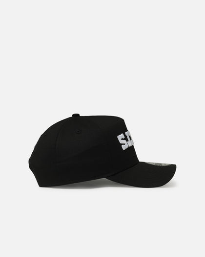 New Era Indianapolis Colts 'Upside Down Logo' 9FORTY A-Frame Snapback Black