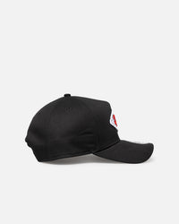 New Era Kansas City Chiefs 'Upside Down Logo' 9FORTY A-Frame Snapback Black/Official Team Color