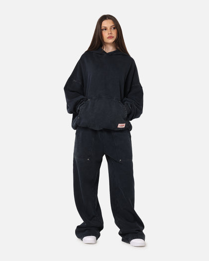 Carre Rivet Trackpants Charcoal