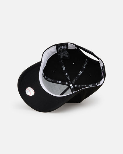 New Era Los Angeles Angels 'Easy Black and White' 9FORTY A-Frame Snapback Black/White