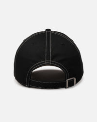 47 Brand Chicago Blackhawks 'Contrast Stitch' 47 Clean Up Strapback Black/Bone