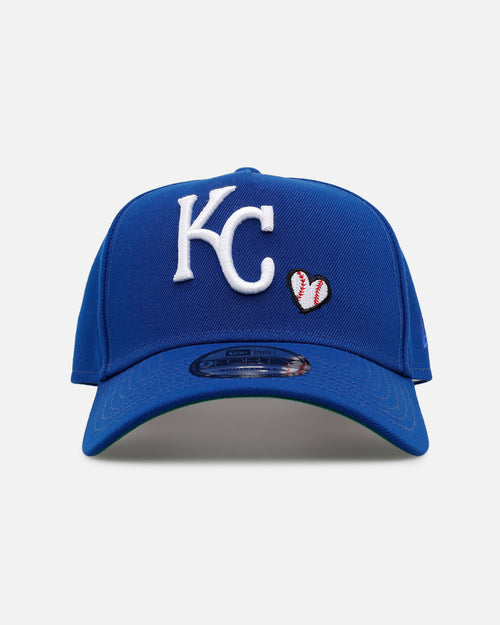 New Era Kansas City Royals 'Baseball Hearts' 9FORTY A-Frame Snapback Official Team Color