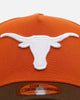 New Era Texas Longhorns 'Walnut Visor' 9FORTY A-Frame Snapback Walnut