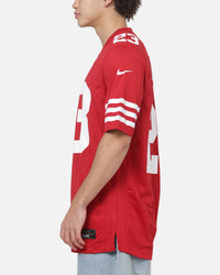 Nike San Francisco 49ers Christian McCaffrey #23 Home Game NFL Jersey Gym Red