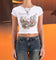 Ed Hardy Women's Dragon Baby T-Shirt White