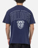 Bleacher Athletic Canterbury Bulldogs NRL Attrition Washed T-Shirt Blue