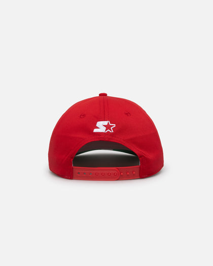 Starter Blank Classic Pinch Snapback Red