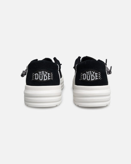 Hey Dude Rev Suede Argan Oil Black