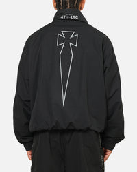 Saint Morta Athltc Zip Jacket Dark Black/White