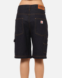 Carre Work Jorts Dark Washed Indigo
