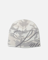 Mitchell & Ness New York Knicks Snow Camo Skull Beanie Snow Camo