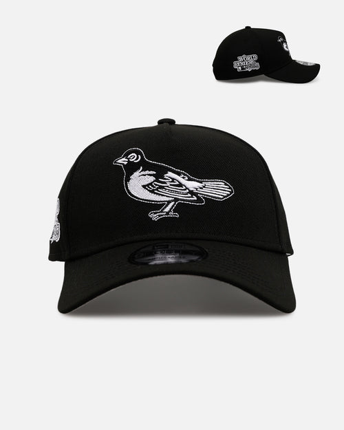 New Era Baltimore Orioles 'Black And White' 9FORTY A-Frame Snapback Black/White