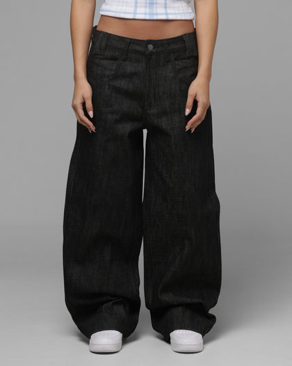 Loiter Star Born Selvedge Denim Jeans Black