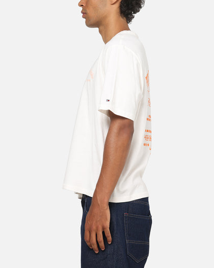 Tommy Jeans Arch Western Backprint T-Shirt Ancient White