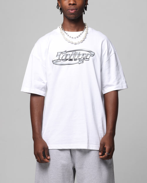 Loiter Chrome Logo T-Shirt White