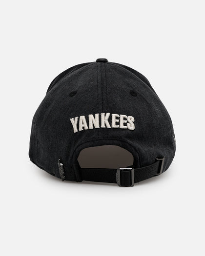 Pro Standard New York Yankees 'Yankees Raffia Applique' Strapback Black Acidwash
