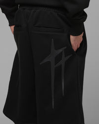 Loiter Ultra Hybrid Fleece Shorts Black
