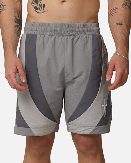 Saint Morta Holy Grail Nylon Shorts Grey