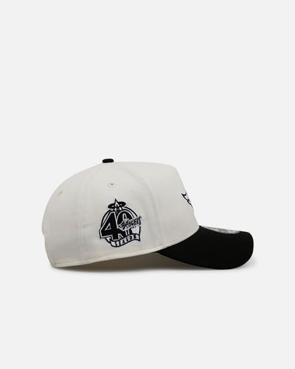 New Era Los Angeles Angels 'Chrome Black' 9FORTY A-Frame Snapback Chrome/Black