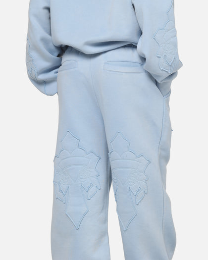 Ed Hardy Fray Track Pants Blue