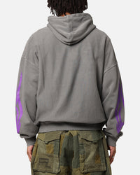 Loiter Rip N Dip Hoodie Washed Charcoal