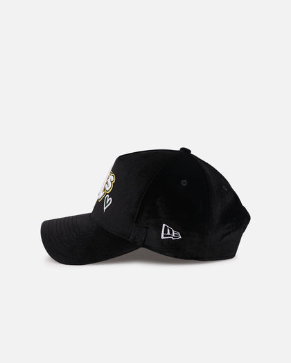 New Era Oakland Athletics 'Velvet Hearts' 9FORTY A-Frame Snapback Black