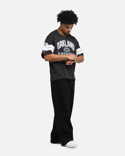 Mitchell & Ness Las Vegas Raiders XVIII Boxy T-Shirt Faded Black