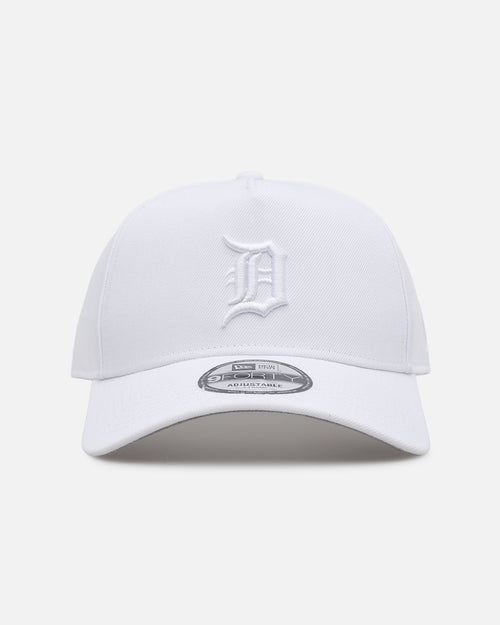 New Era Detroit Tigers 'Easy White' 9FORTY A-Frame Snapback White/White