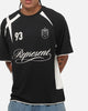 Represent Star Football Top Jet Black